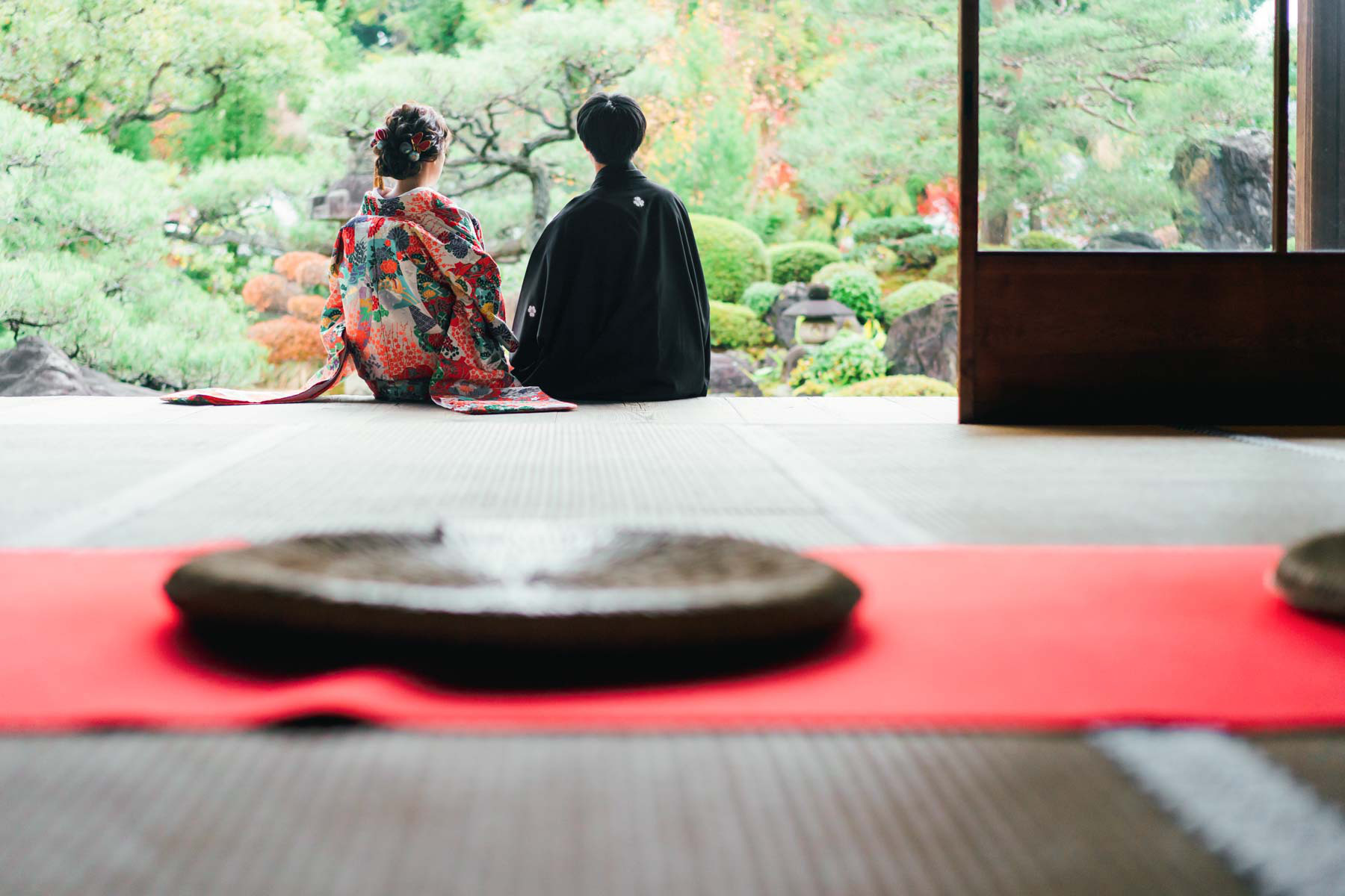 神社仏閣前撮り