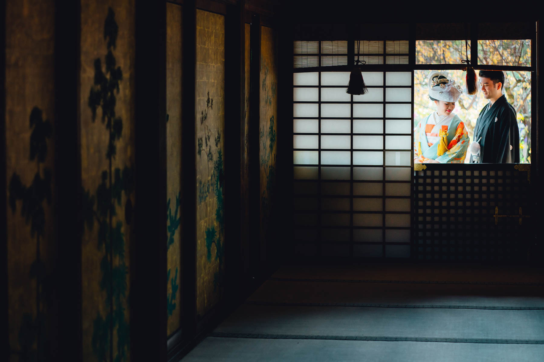 大覚寺前撮り