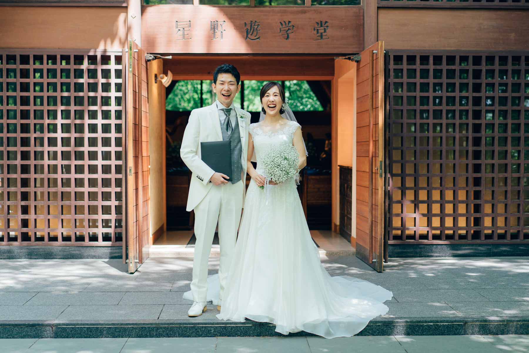 京都での結婚式前撮りの写真
