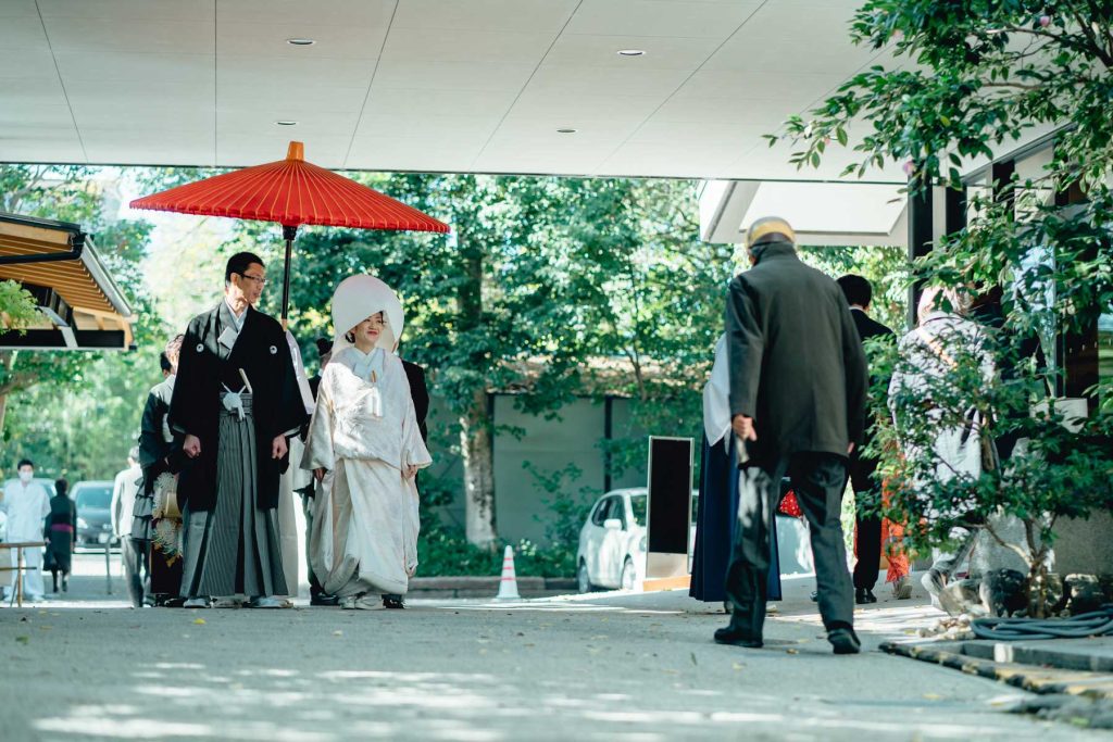 下鴨神社結婚式の写真撮影