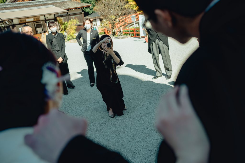 下鴨神社での結婚式撮影カメラマン