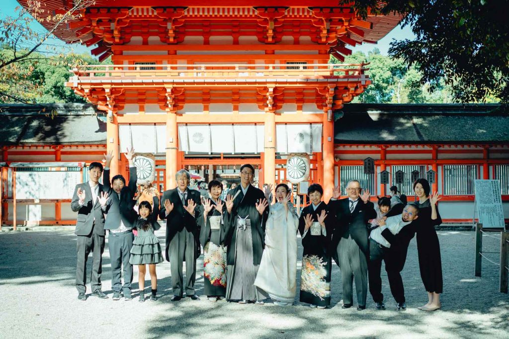 下鴨神社での結婚式撮影カメラマン