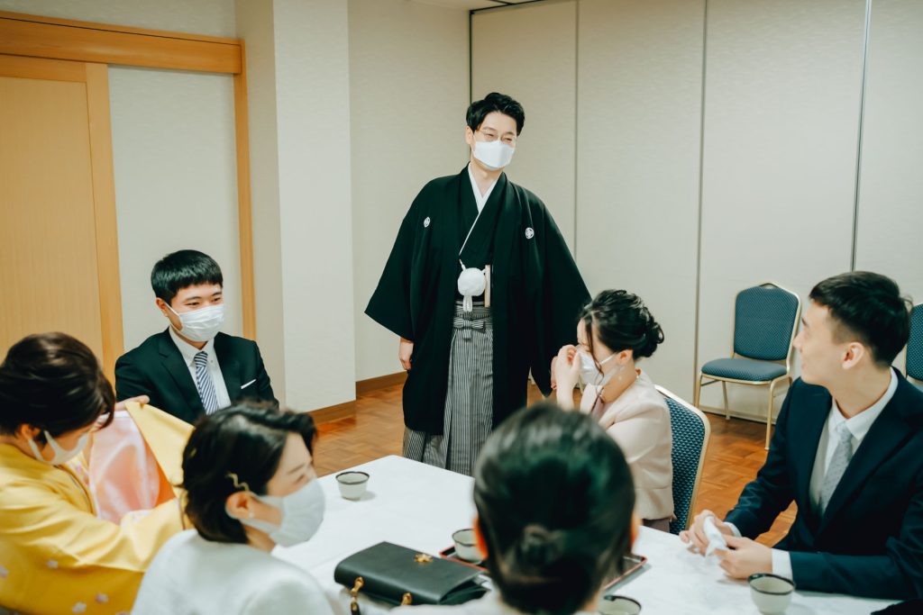 上賀茂神社での結婚式撮影