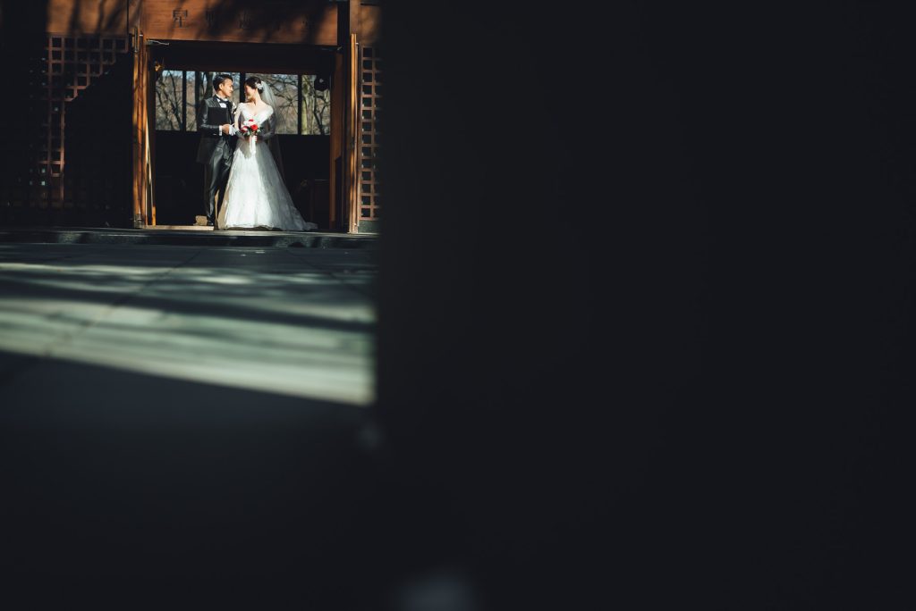 軽井沢ブレストンコートでの結婚式の撮影写真