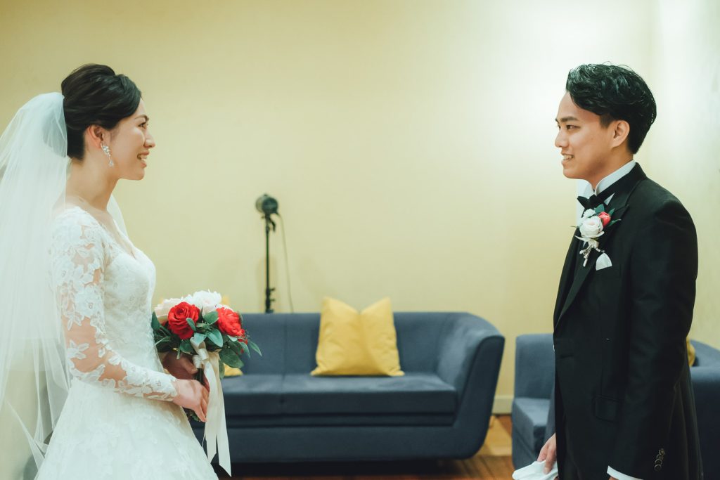 軽井沢ブレストンコートでの結婚式の撮影写真