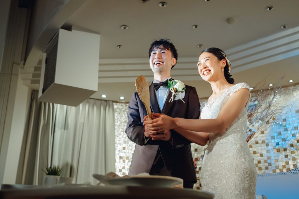 北野クラブでの結婚式写真撮影の出張撮影持ち込みカメラマン