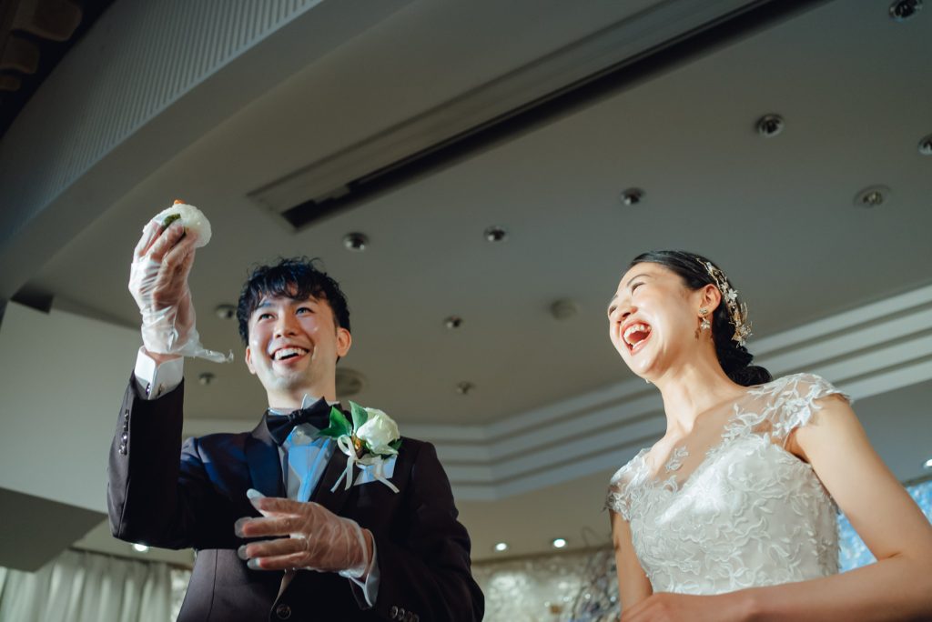 北野クラブでの結婚式写真撮影の出張撮影持ち込みカメラマン