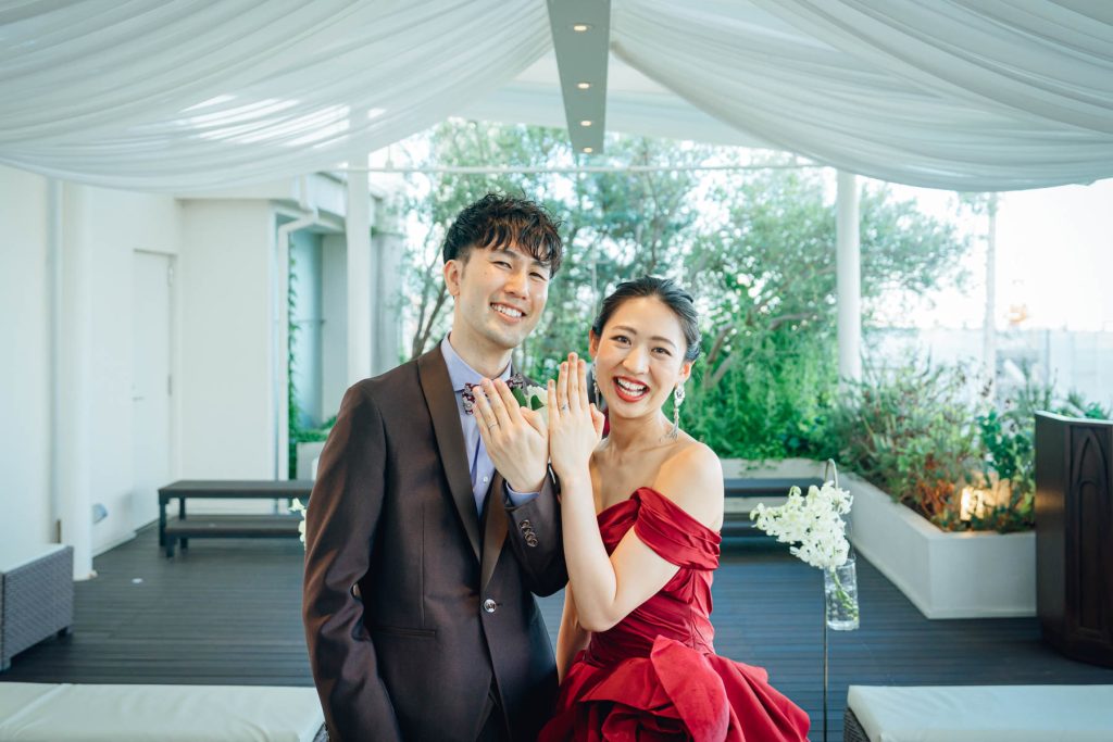 北野クラブでの結婚式写真撮影の出張撮影持ち込みカメラマン