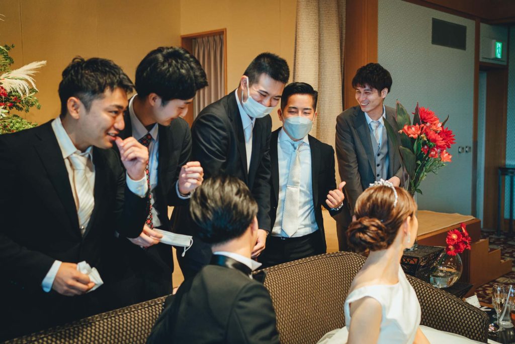 ウェスティン都ホテル京都結婚式の出張写真撮影の持ち込みカメラマン