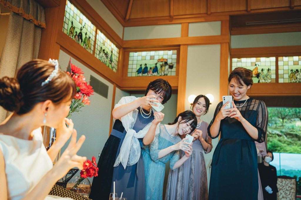 ウェスティン都ホテル京都結婚式の出張写真撮影の持ち込みカメラマン