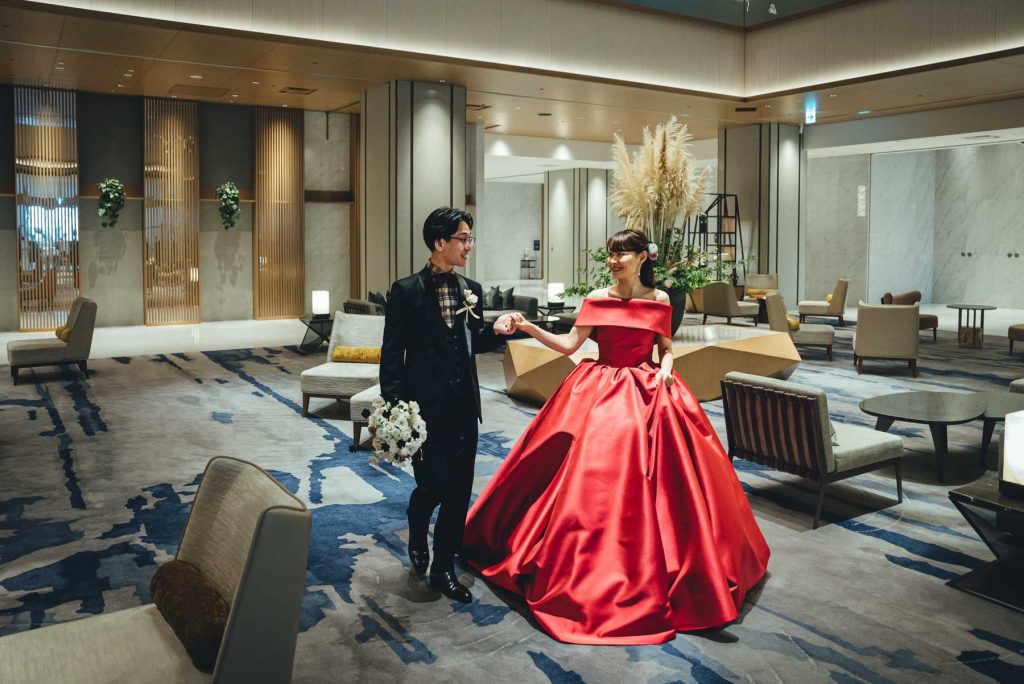 ウエスティン都ホテル京都での結婚式出張写真撮影の持ち込みカメラマン