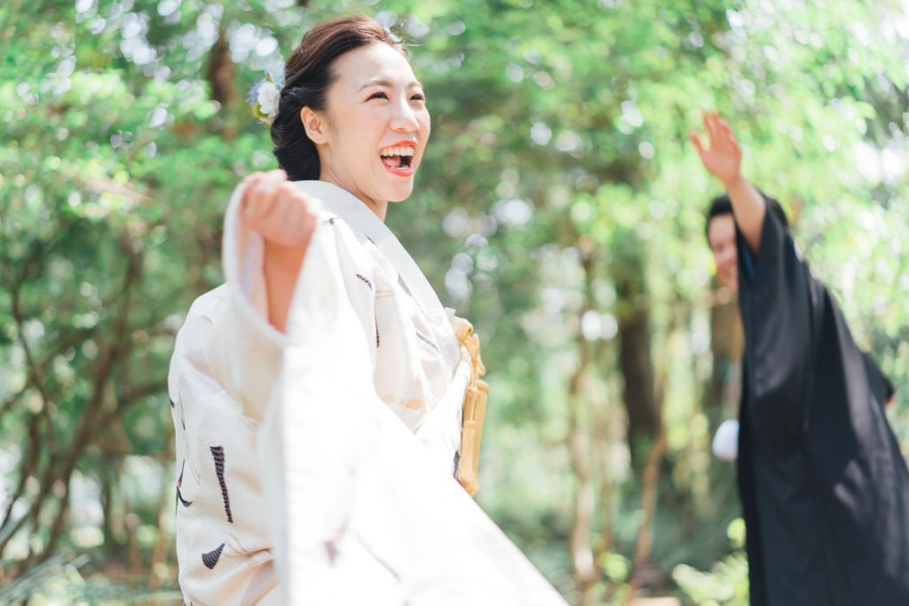 下鴨神社結婚式写真の出張撮影持ち込みカメラマン