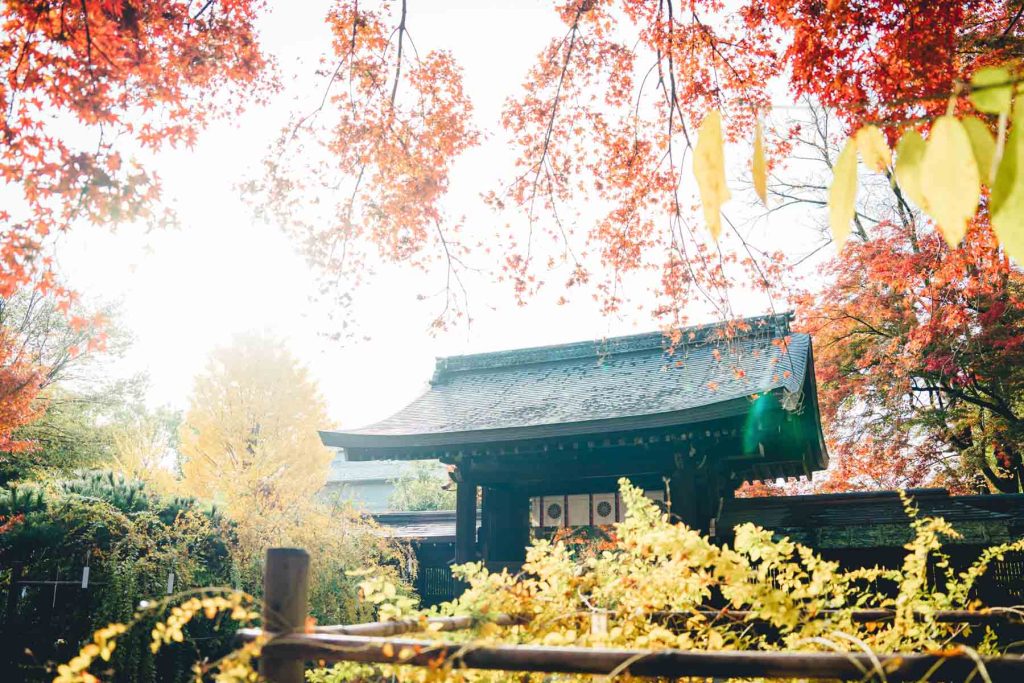 梨木神社での結婚式写真の出張撮影持ち込みカメラマン