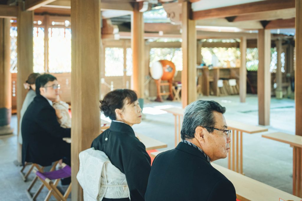 梨木神社での結婚式写真の出張撮影持ち込みカメラマン