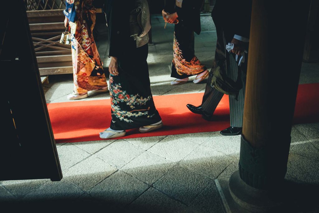 梨木神社での結婚式写真の出張撮影持ち込みカメラマン