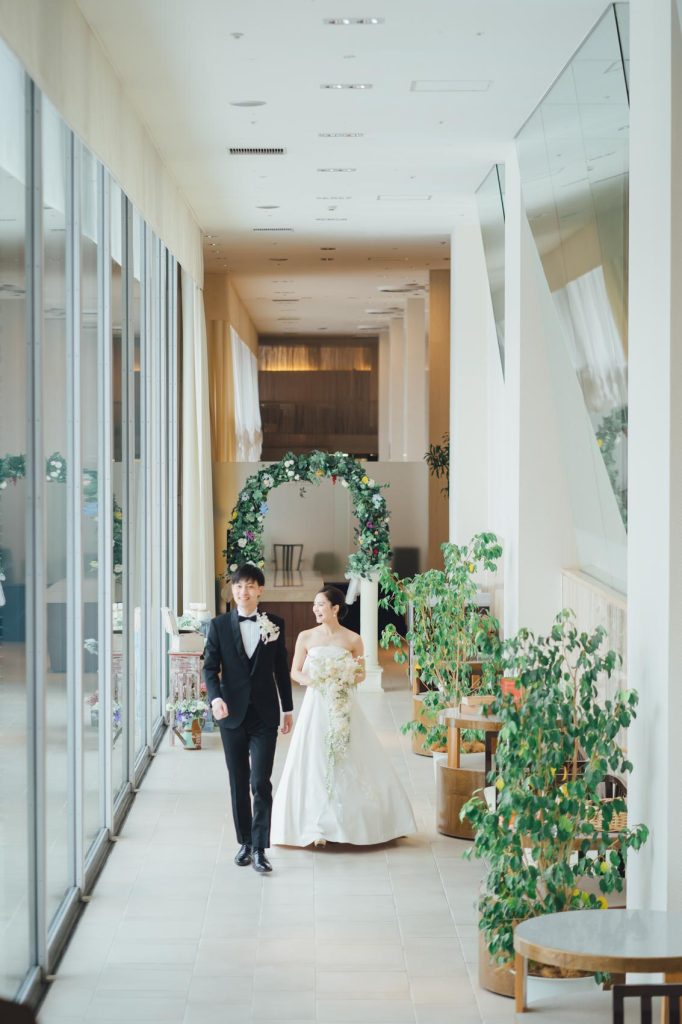 札幌パークホテル結婚式の写真撮影
