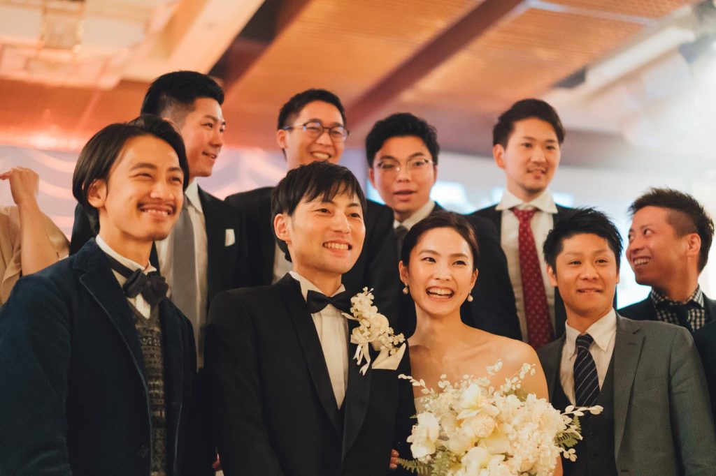 札幌パークホテル結婚式の披露宴の写真撮影