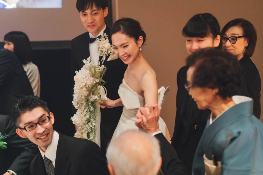 札幌パークホテル結婚式の披露宴の写真撮影