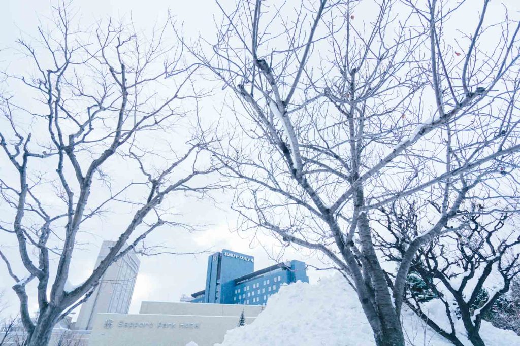 冬の札幌パークホテル