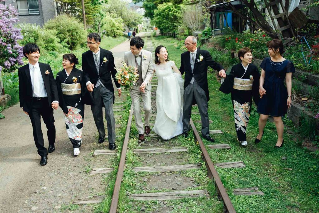小樽での結婚式持ち込みカメラマンの出張撮影