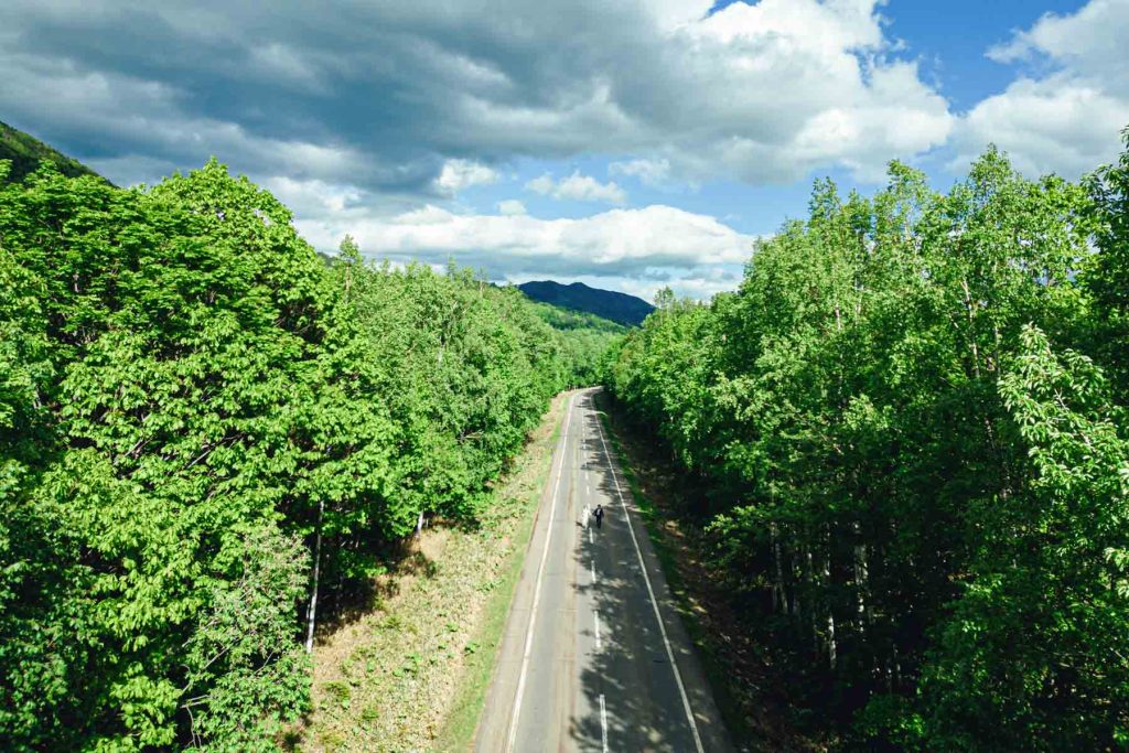 北海道上士幌町でのフォトウエディング撮影