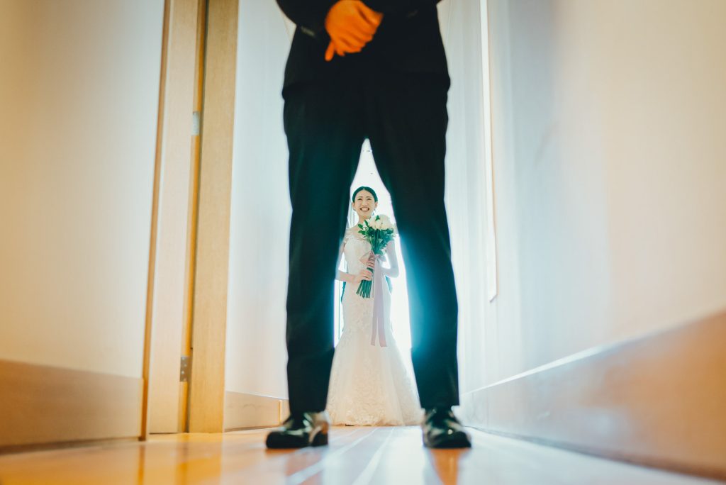 神戸でのレストランウエディングの結婚式出張写真撮影