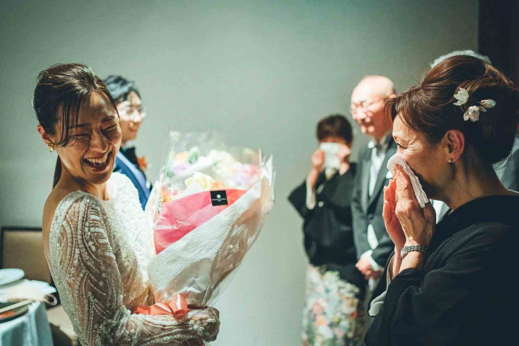 結婚式の最後の両親へのプレゼント