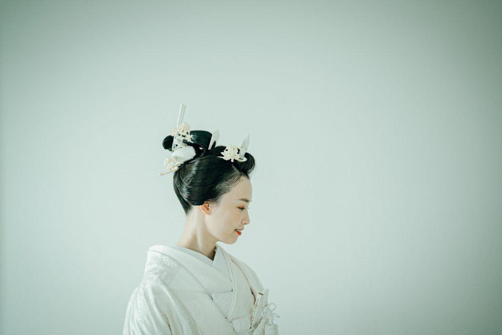 結婚式だけの日本髪地毛結い文金高島田